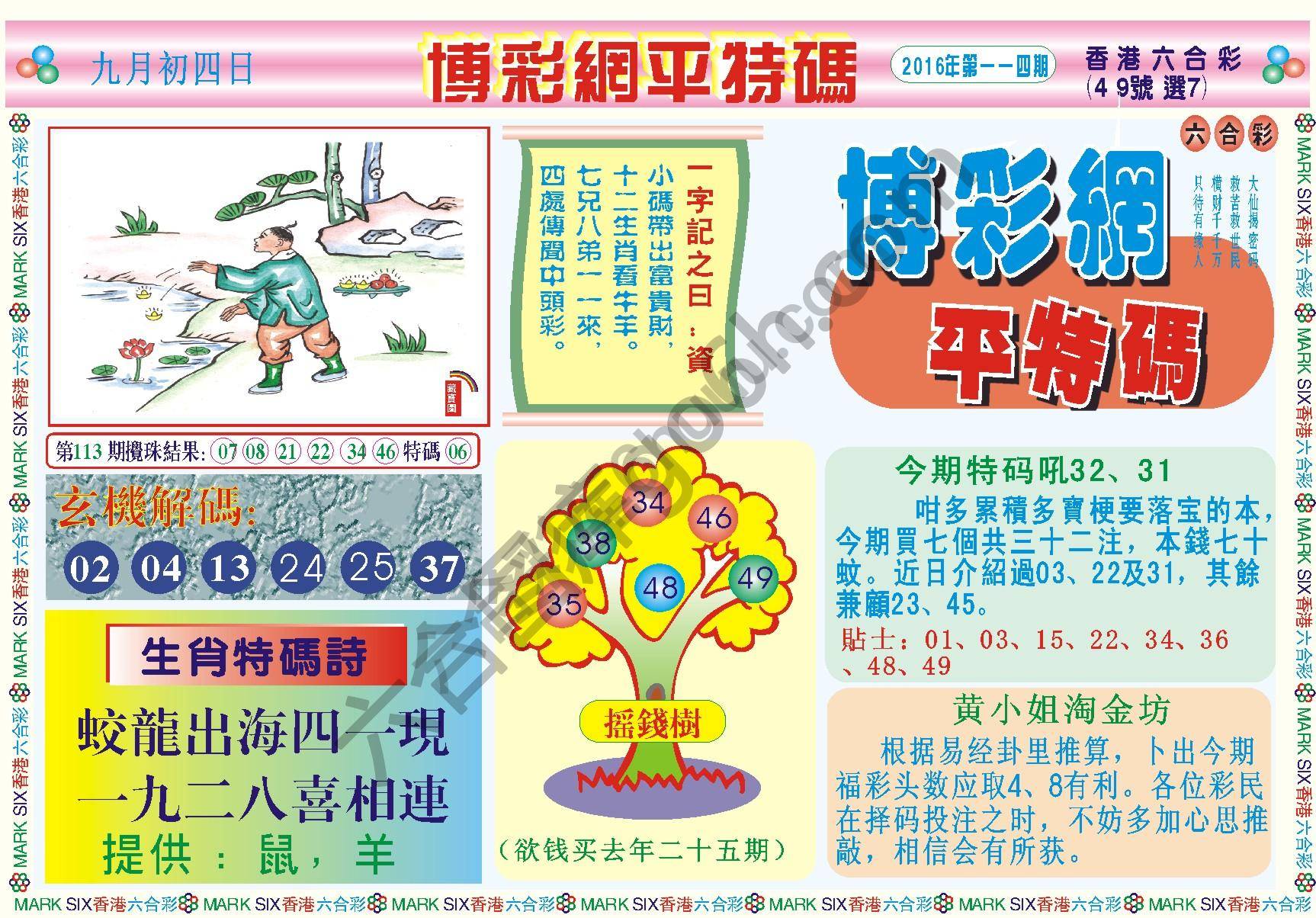 博彩网平特码