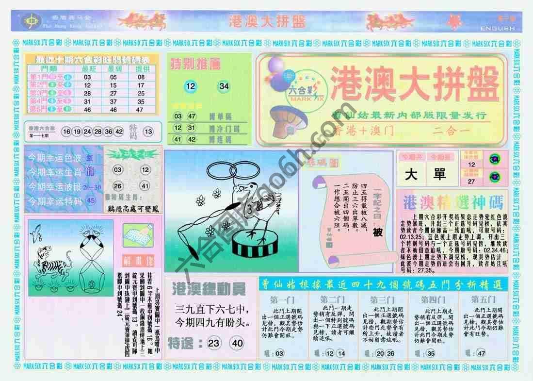 港澳大拼盘