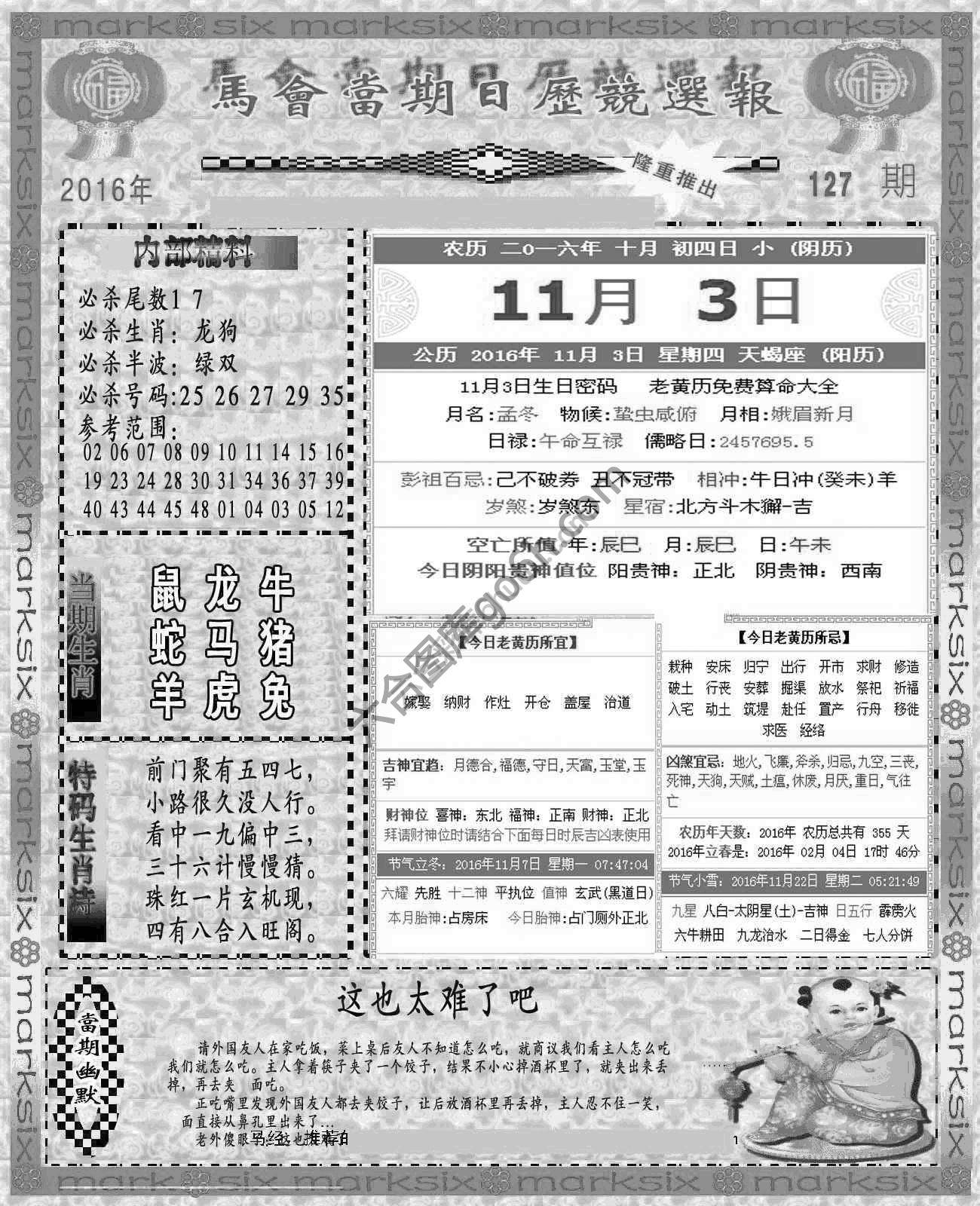 当天报