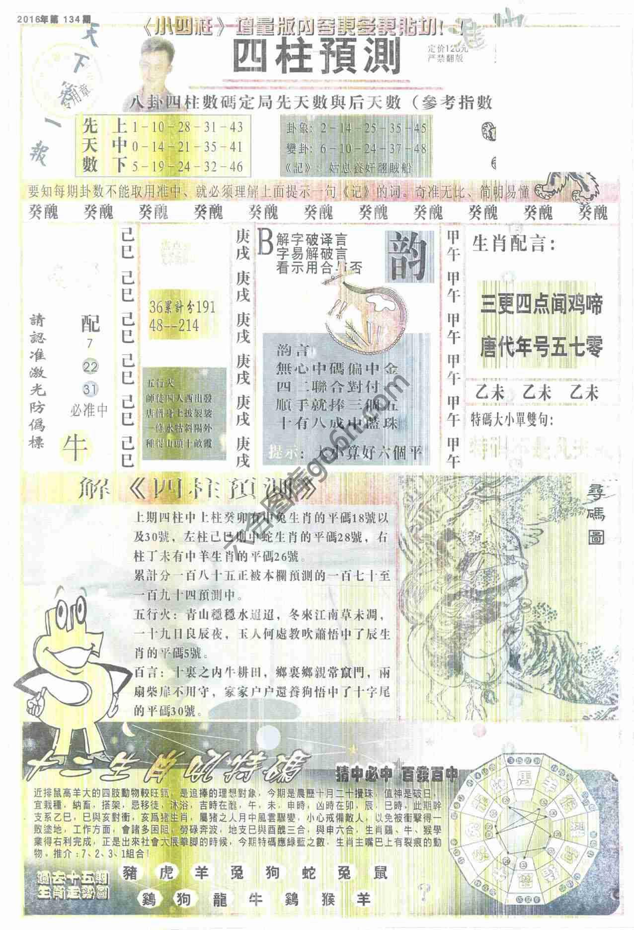 四柱预测