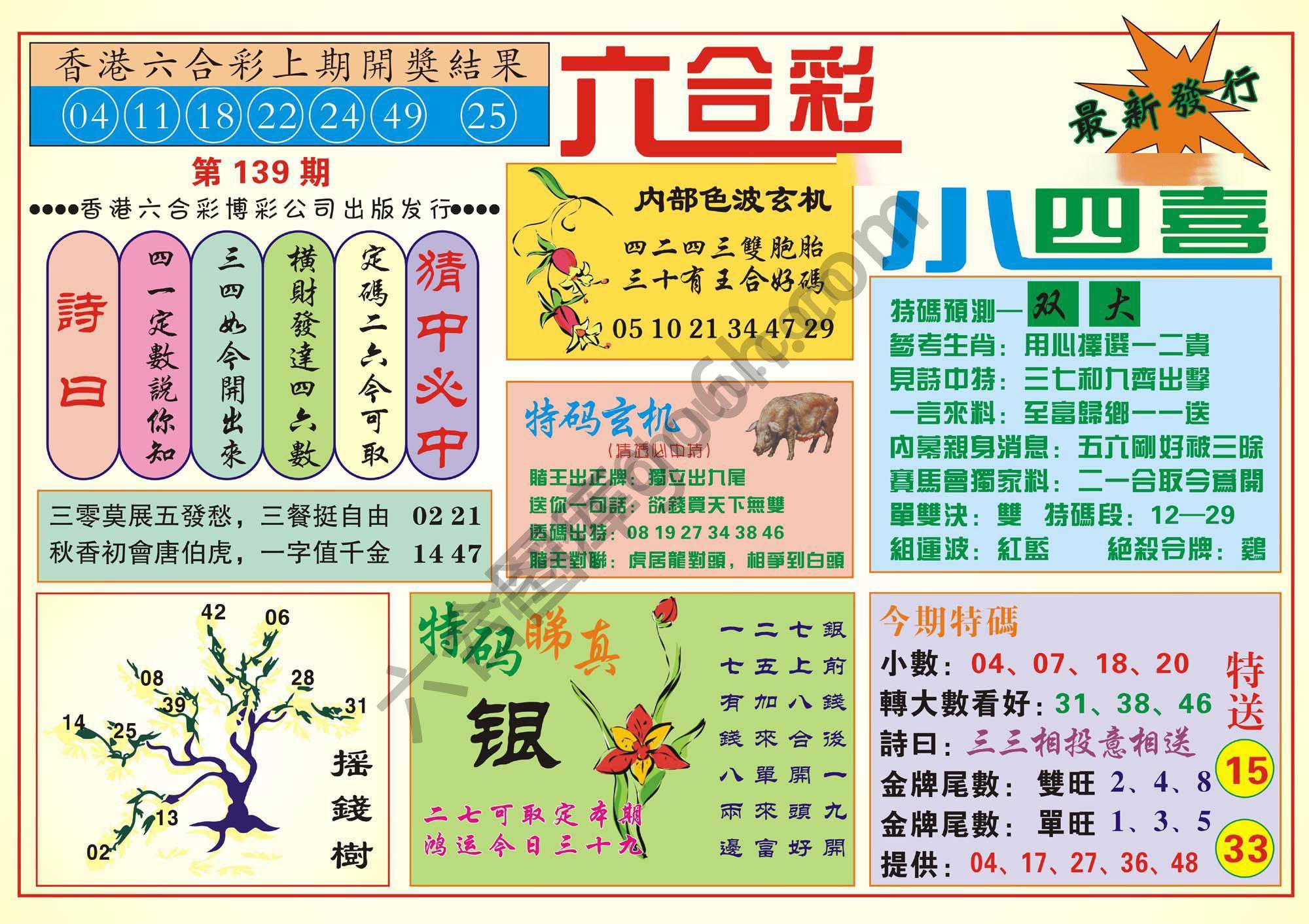 香港小四喜