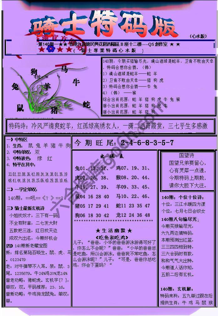 另类骑士特码版