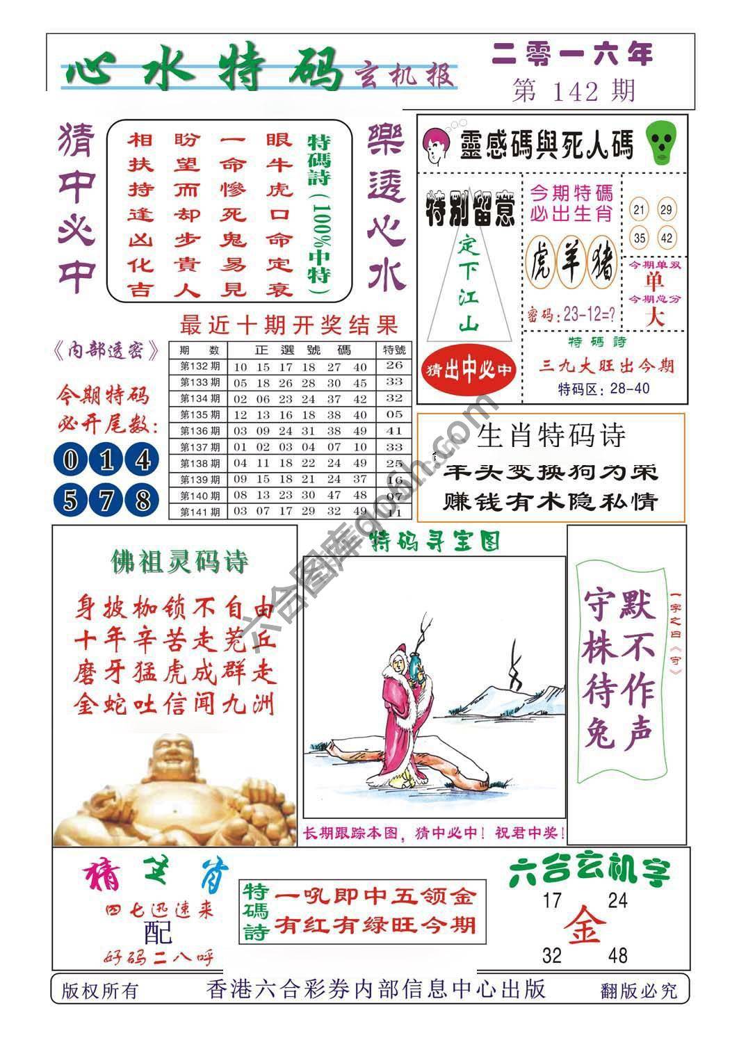 心水特码