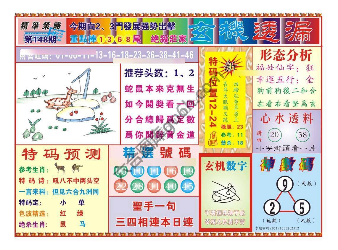 玄机透漏