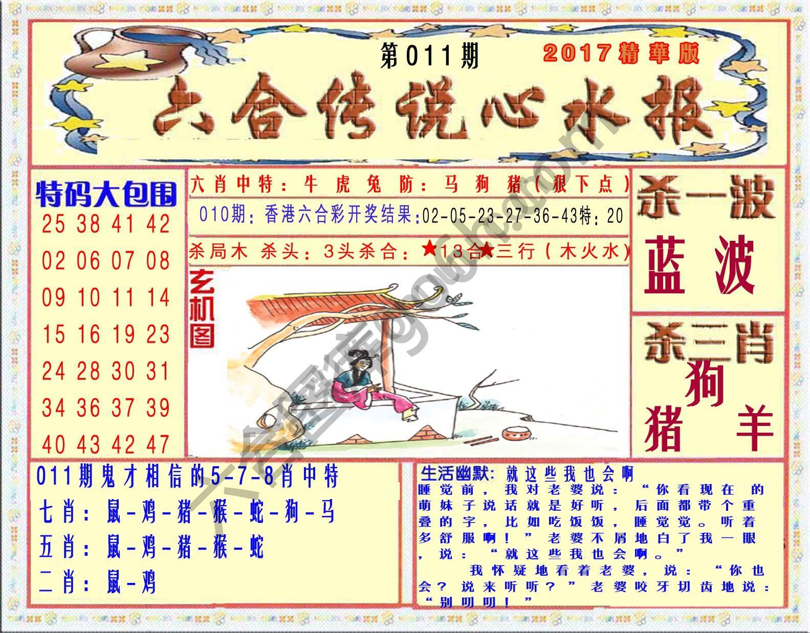 六合传说心水报