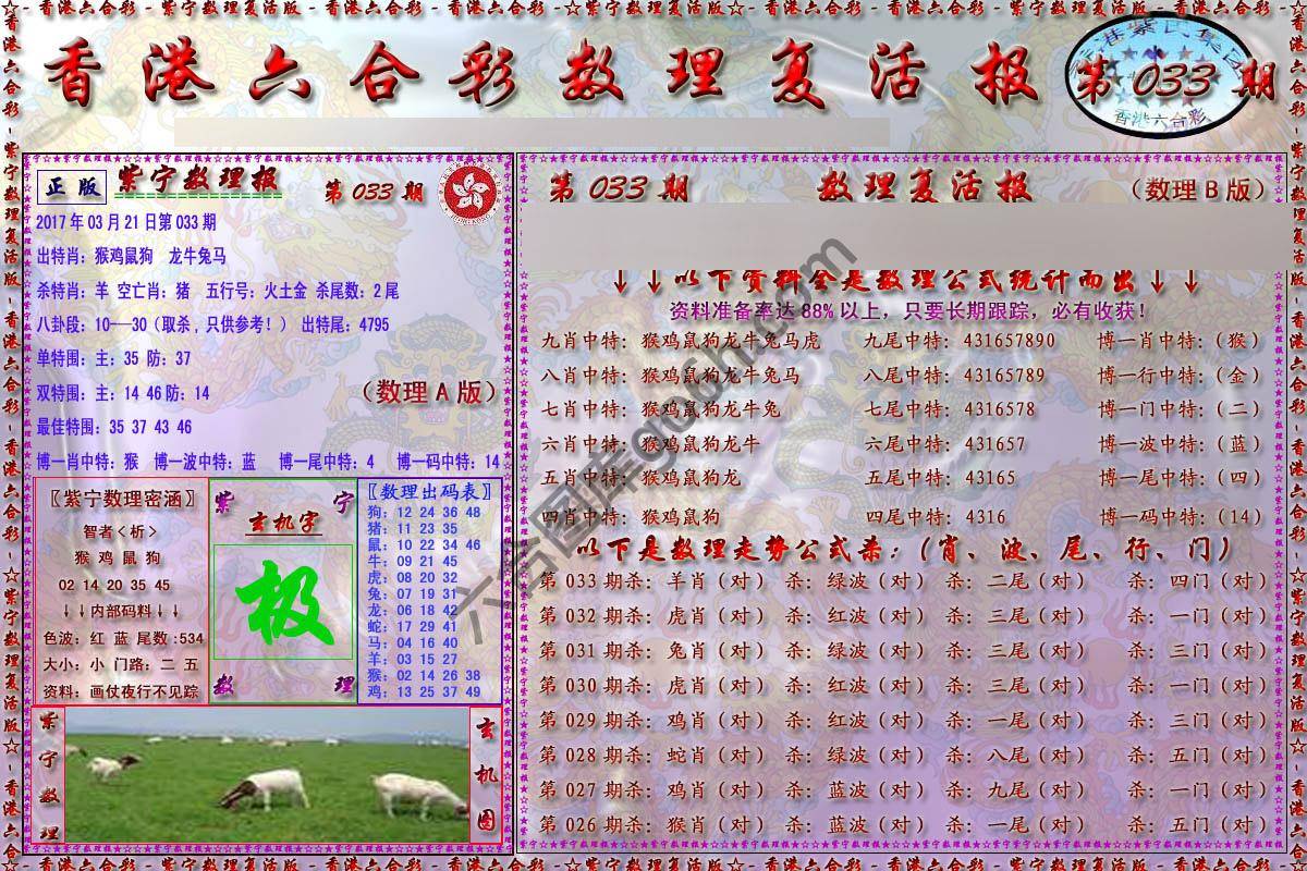 数理复活报