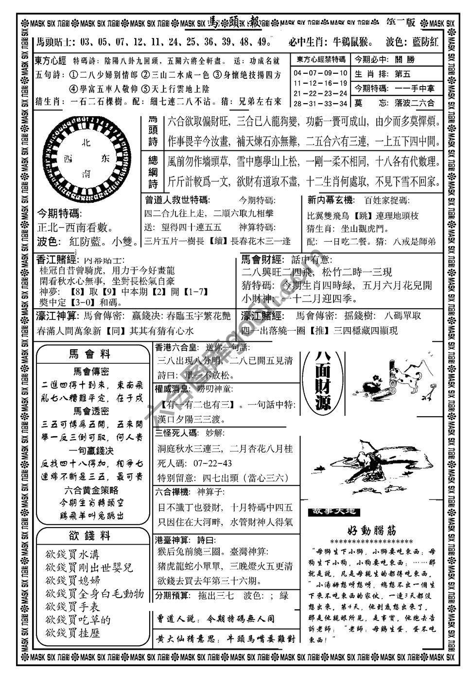 马头报