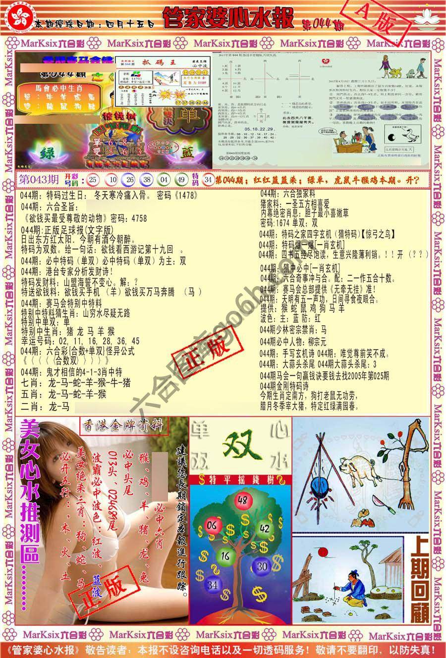 管家婆心水报