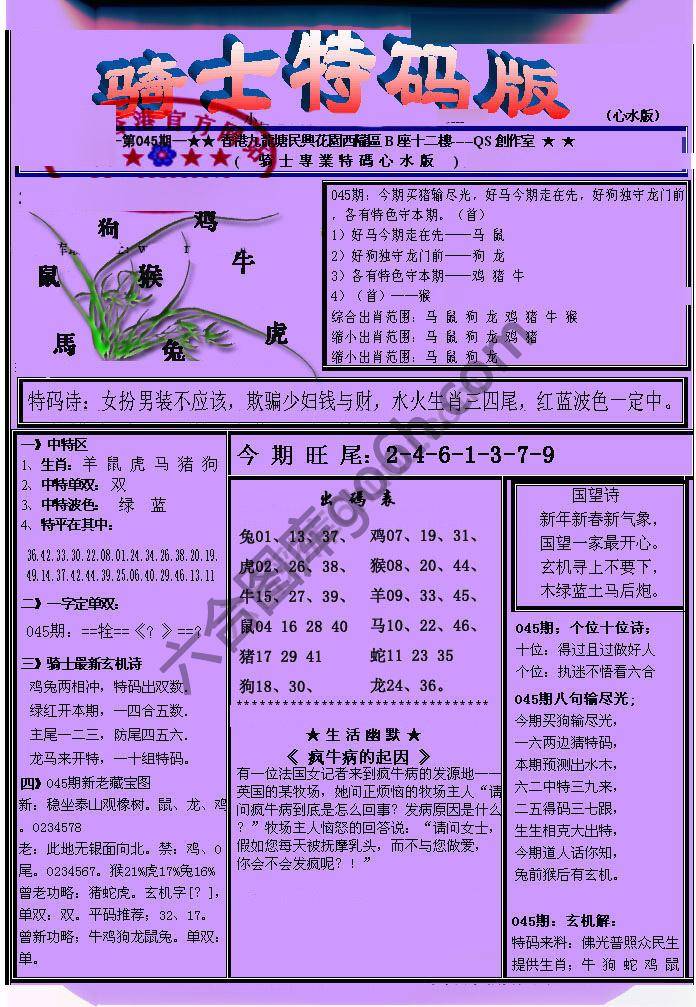另类骑士特码版