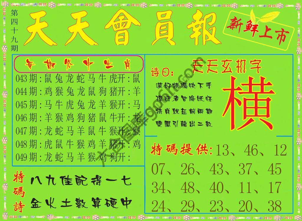 天天会员报