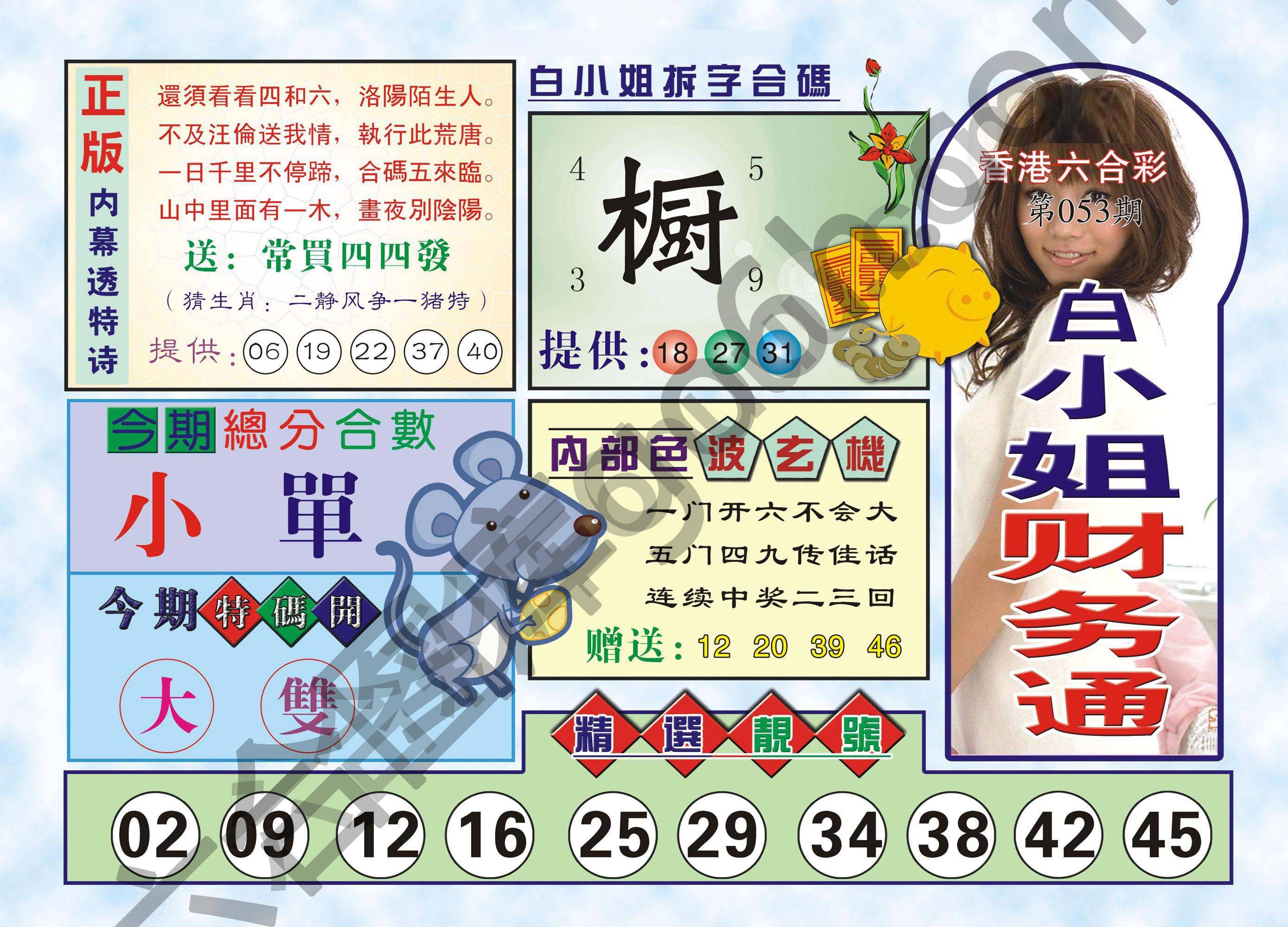 白小姐财务通