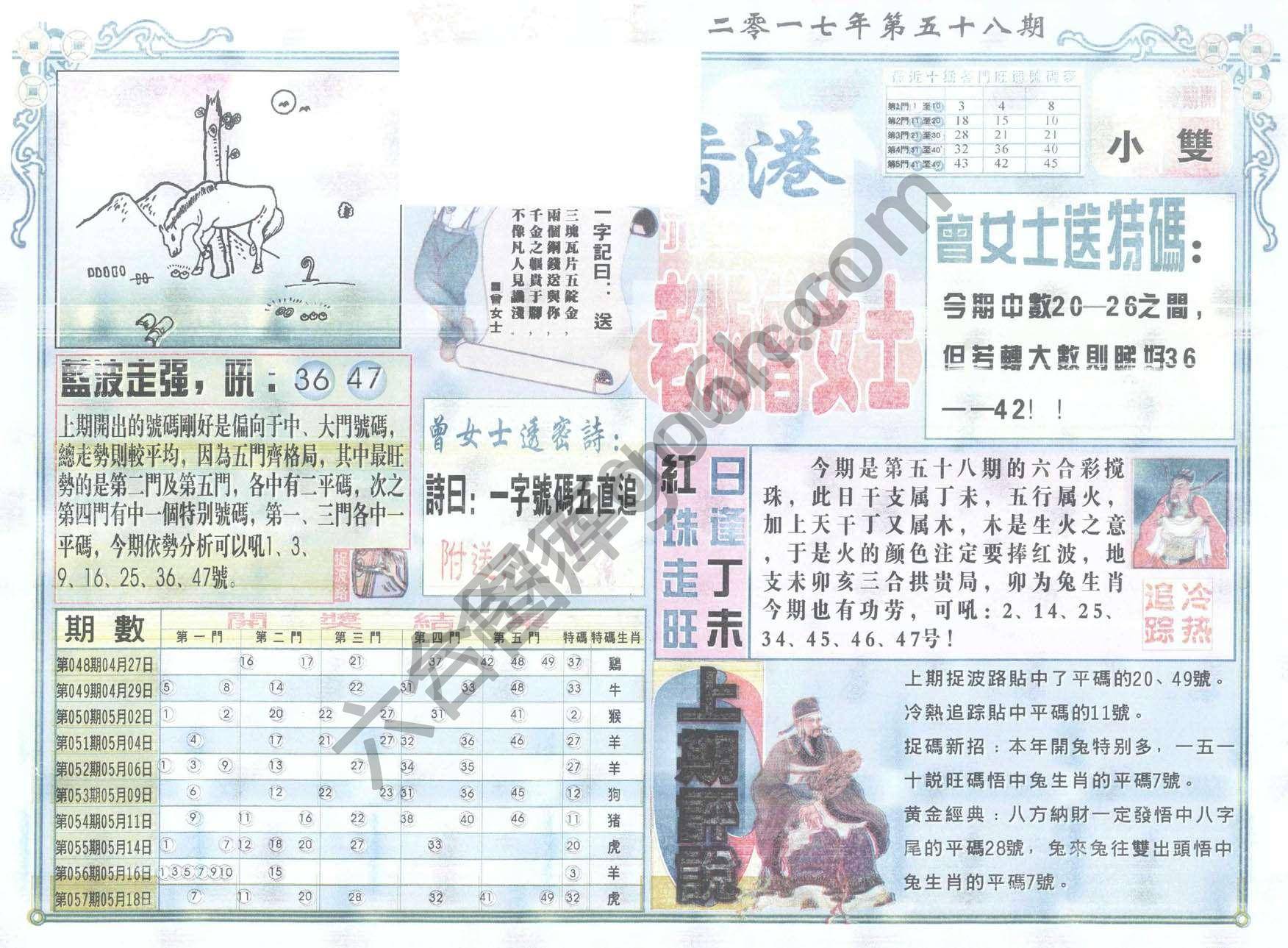 老版曾女士