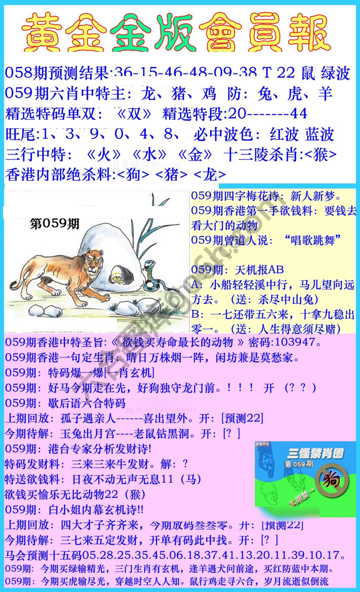 黄金金版会员报