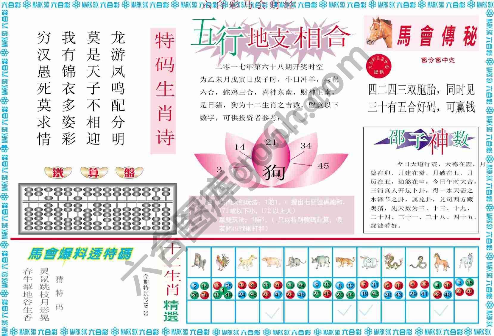 六合彩马会财经