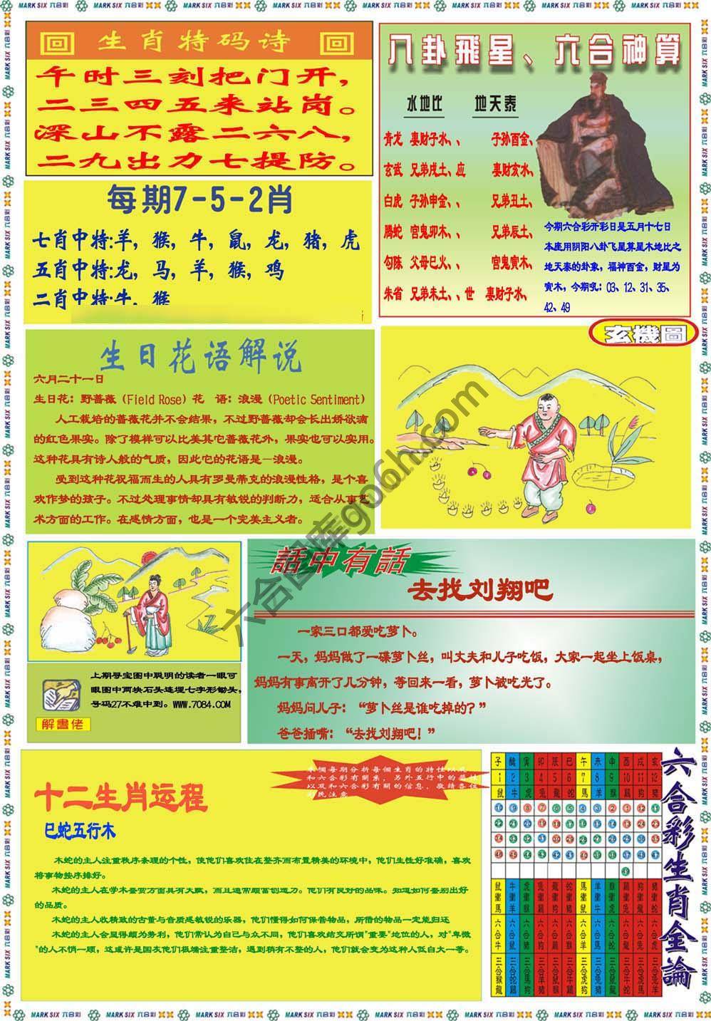 马经