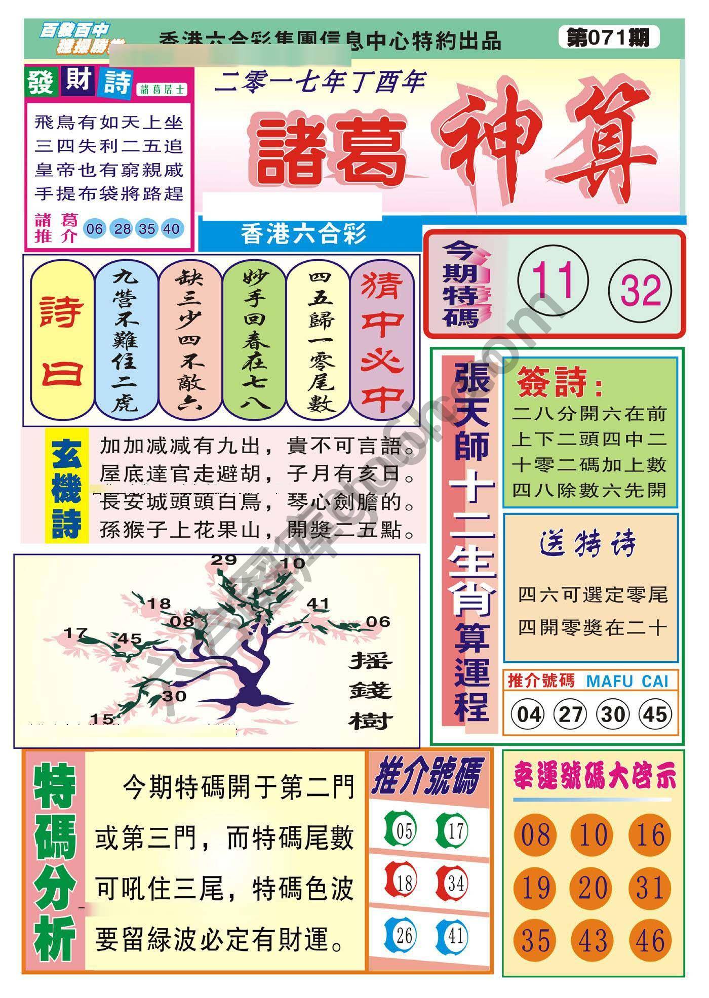 诸葛神算