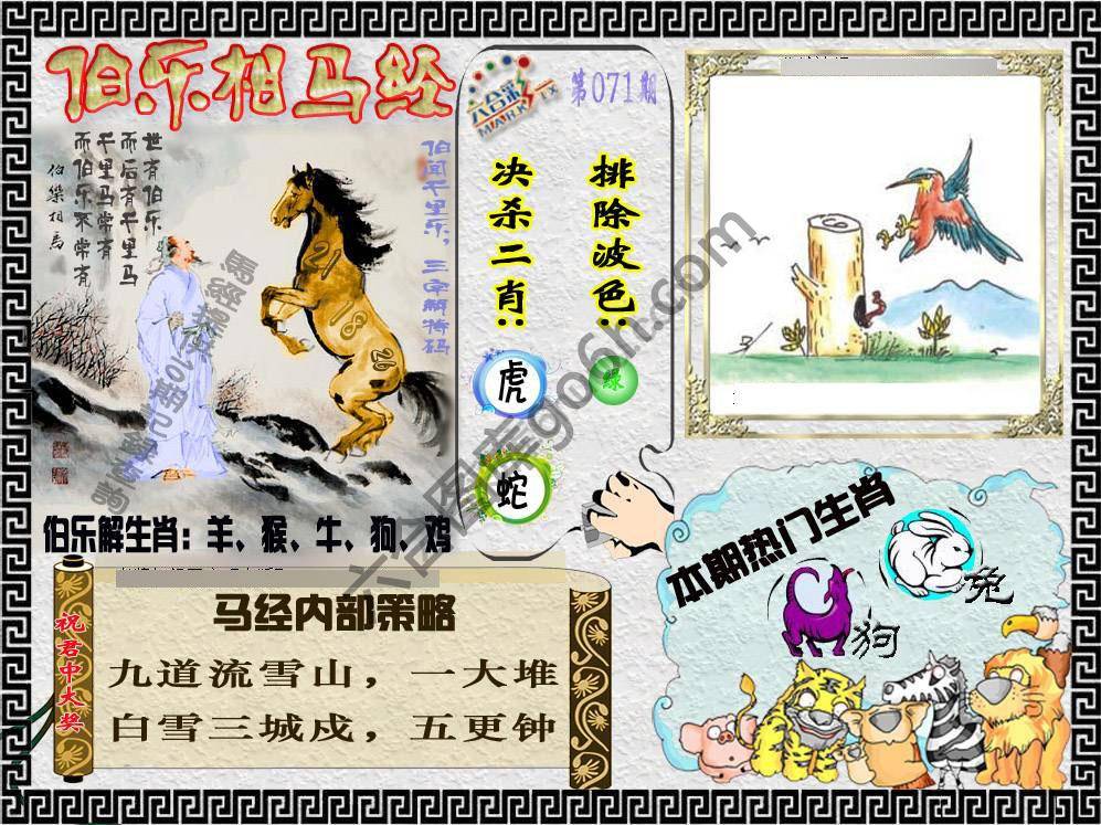 伯乐相马经