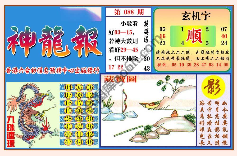 蓝月亮神龙报