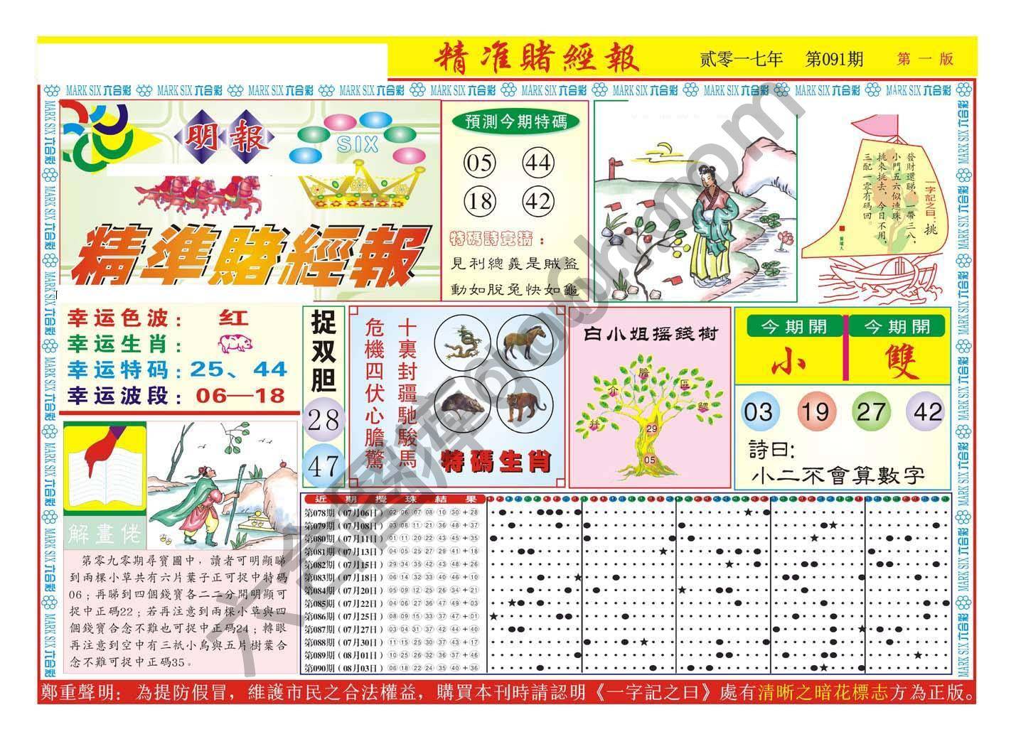 精准赌经报