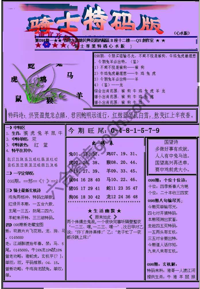 另类骑士特码版