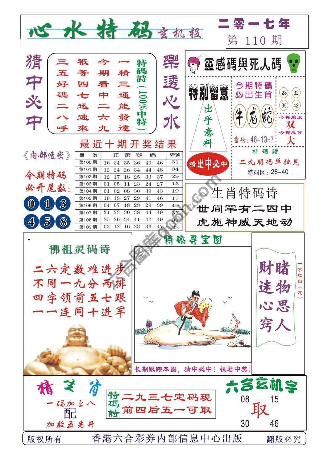 心水特码