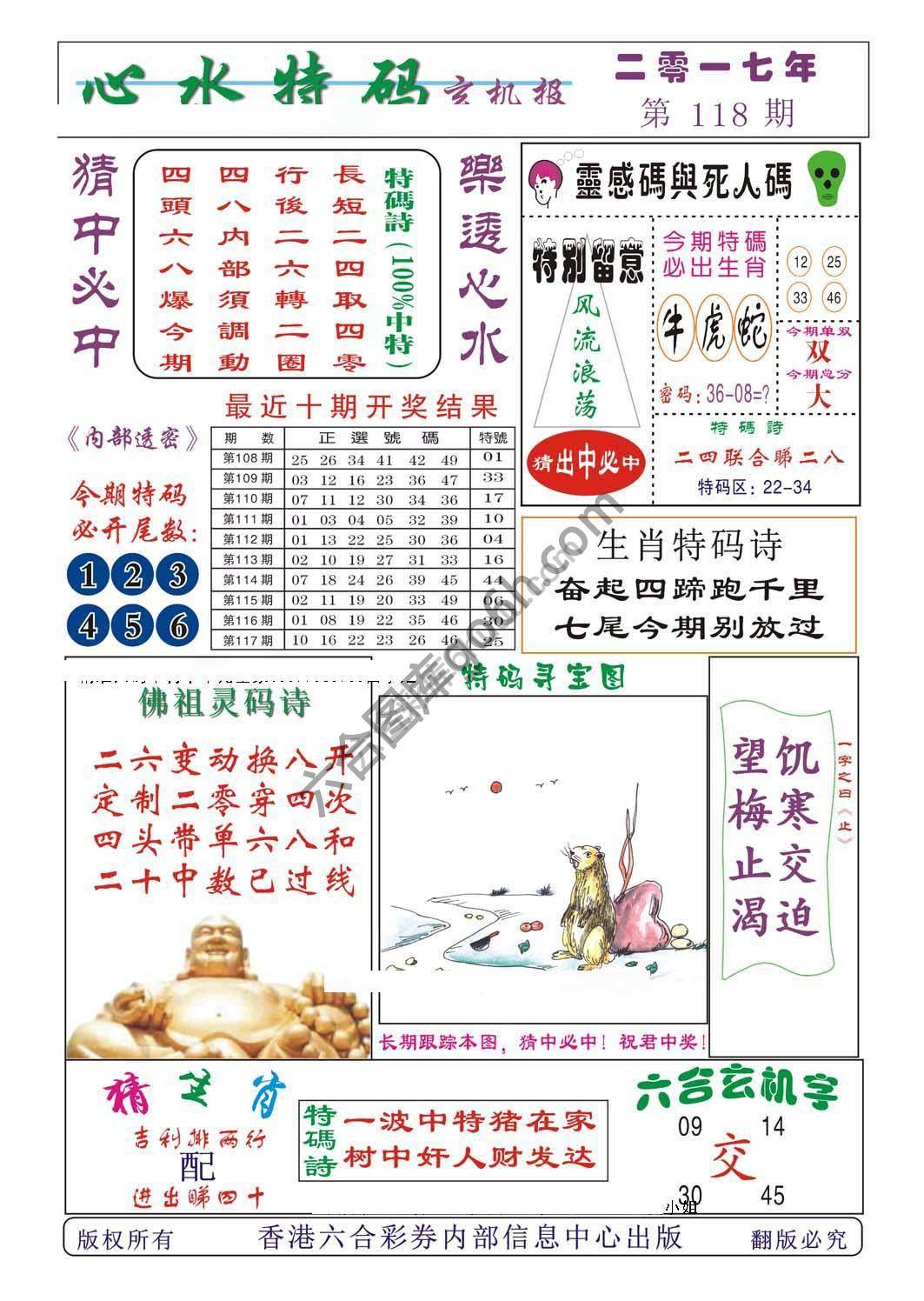 心水特码