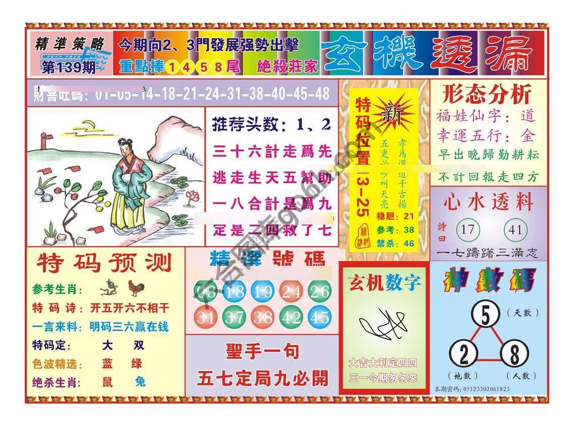 玄机透漏