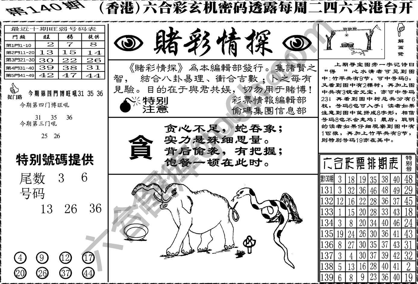 赌彩情探