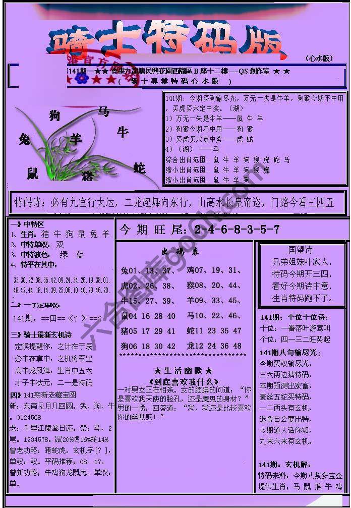 另类骑士特码版