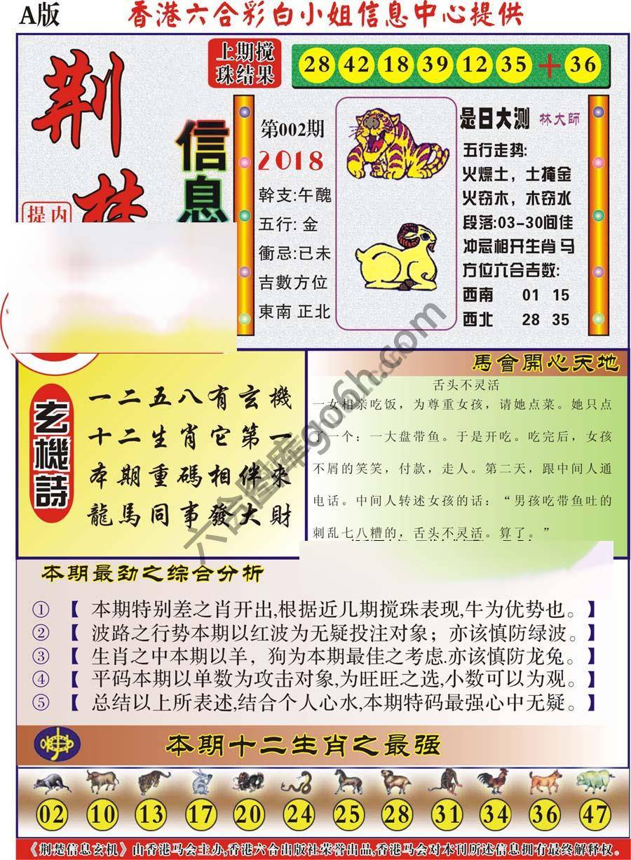荆楚信息玄机