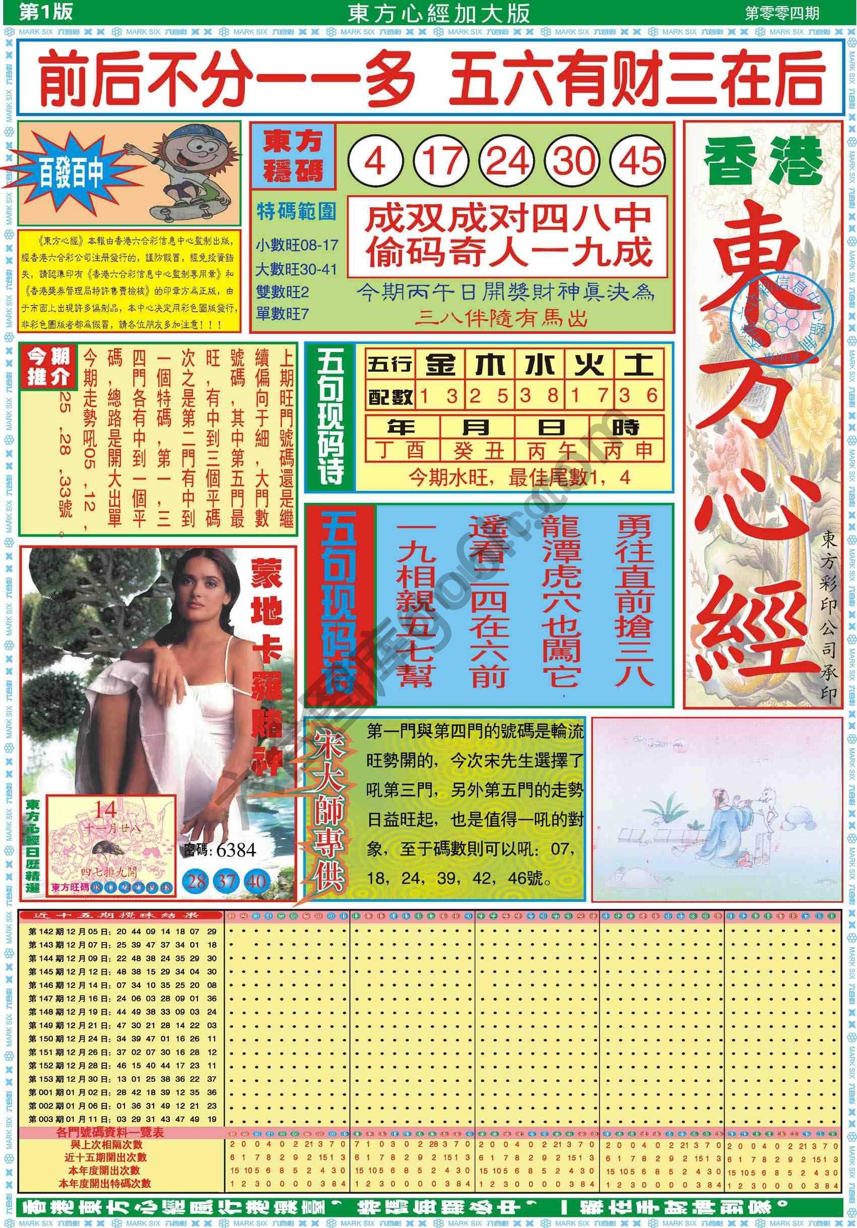 东方心经加大版