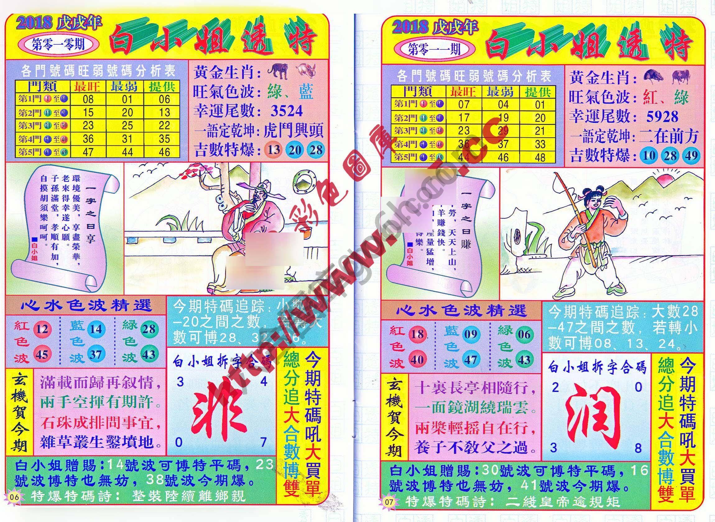 白小姐透特
