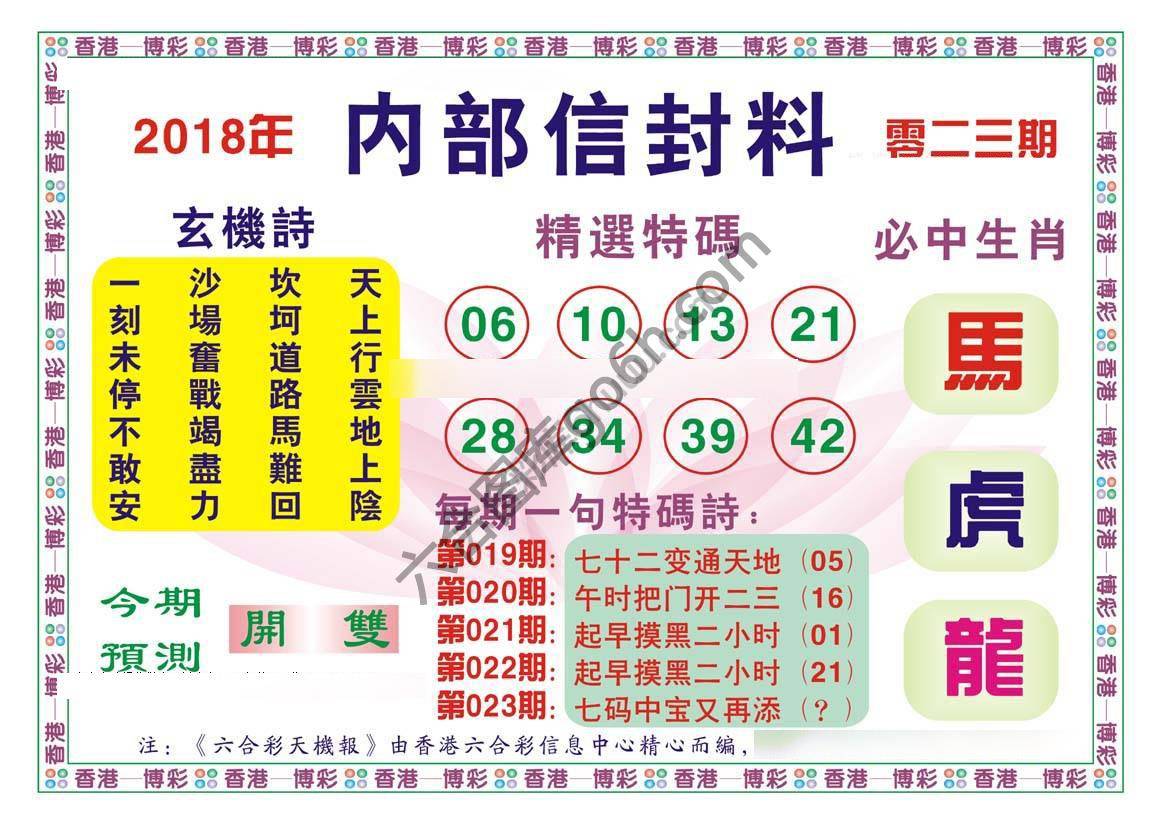 内部信封料
