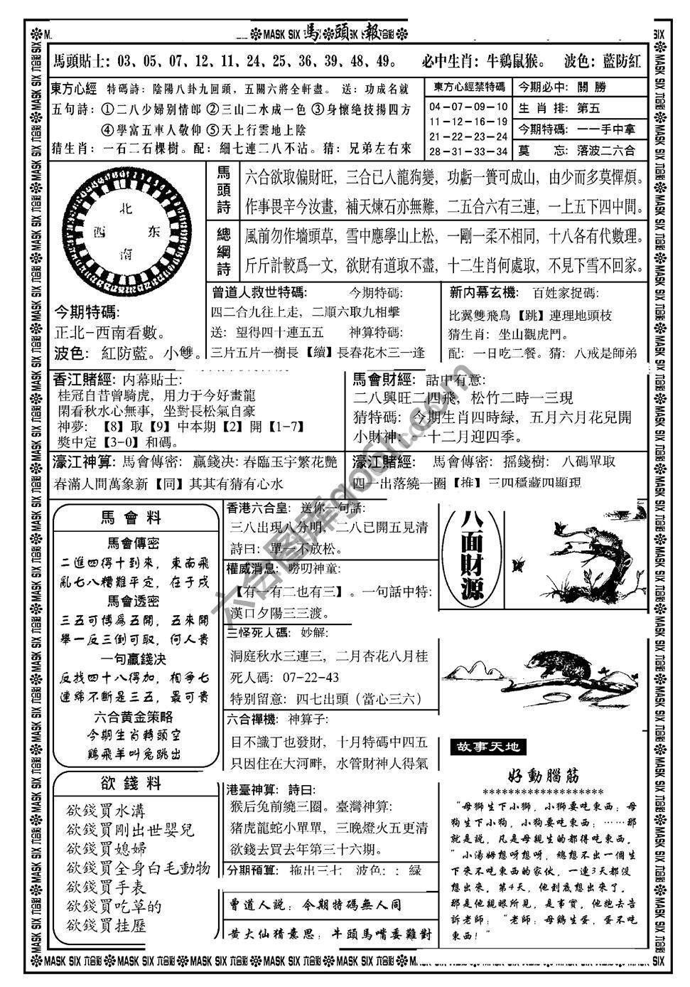 马头报