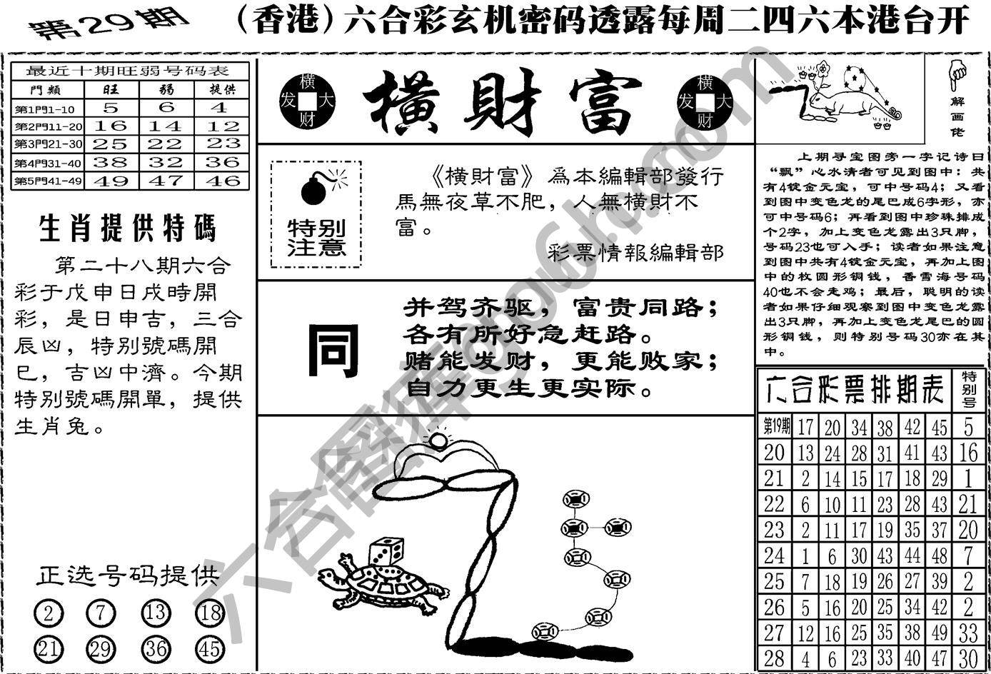横财富