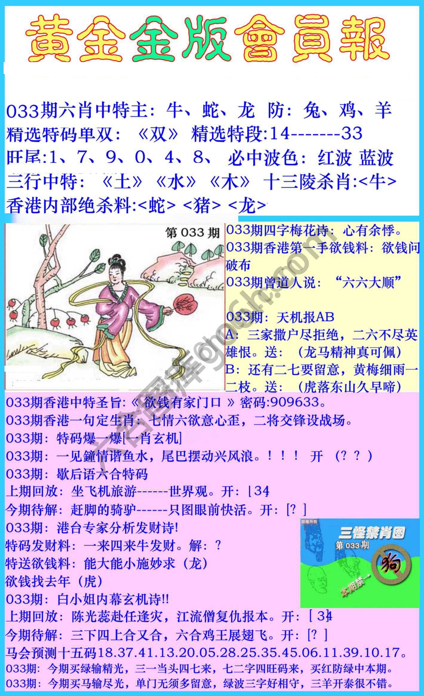 黄金金版会员报