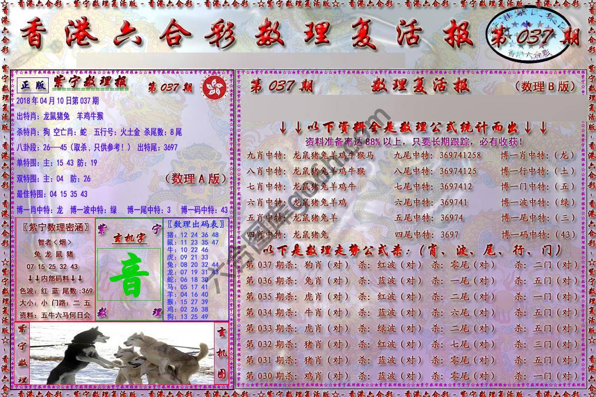 数理复活报