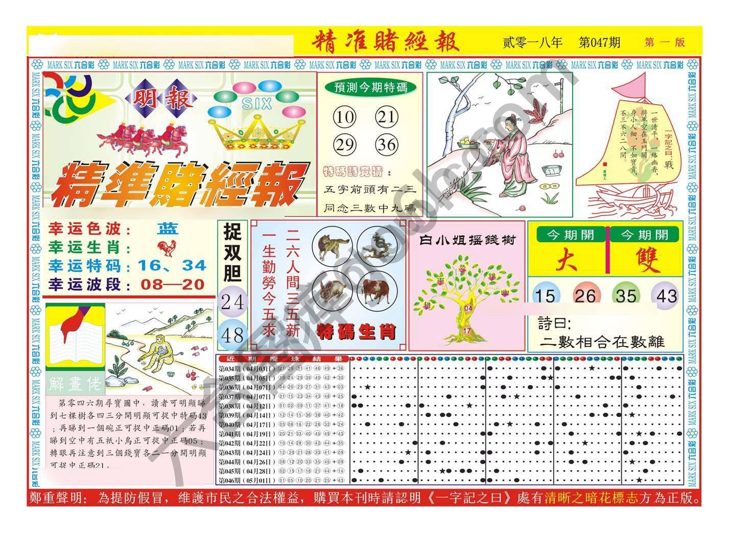 精准赌经报