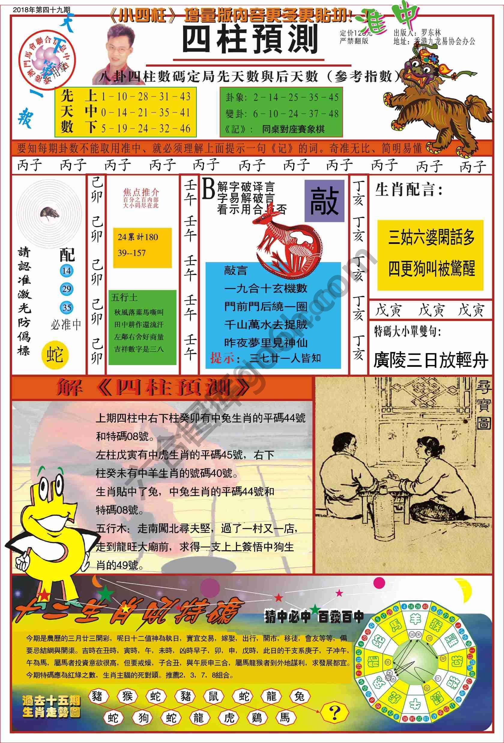 四柱预测
