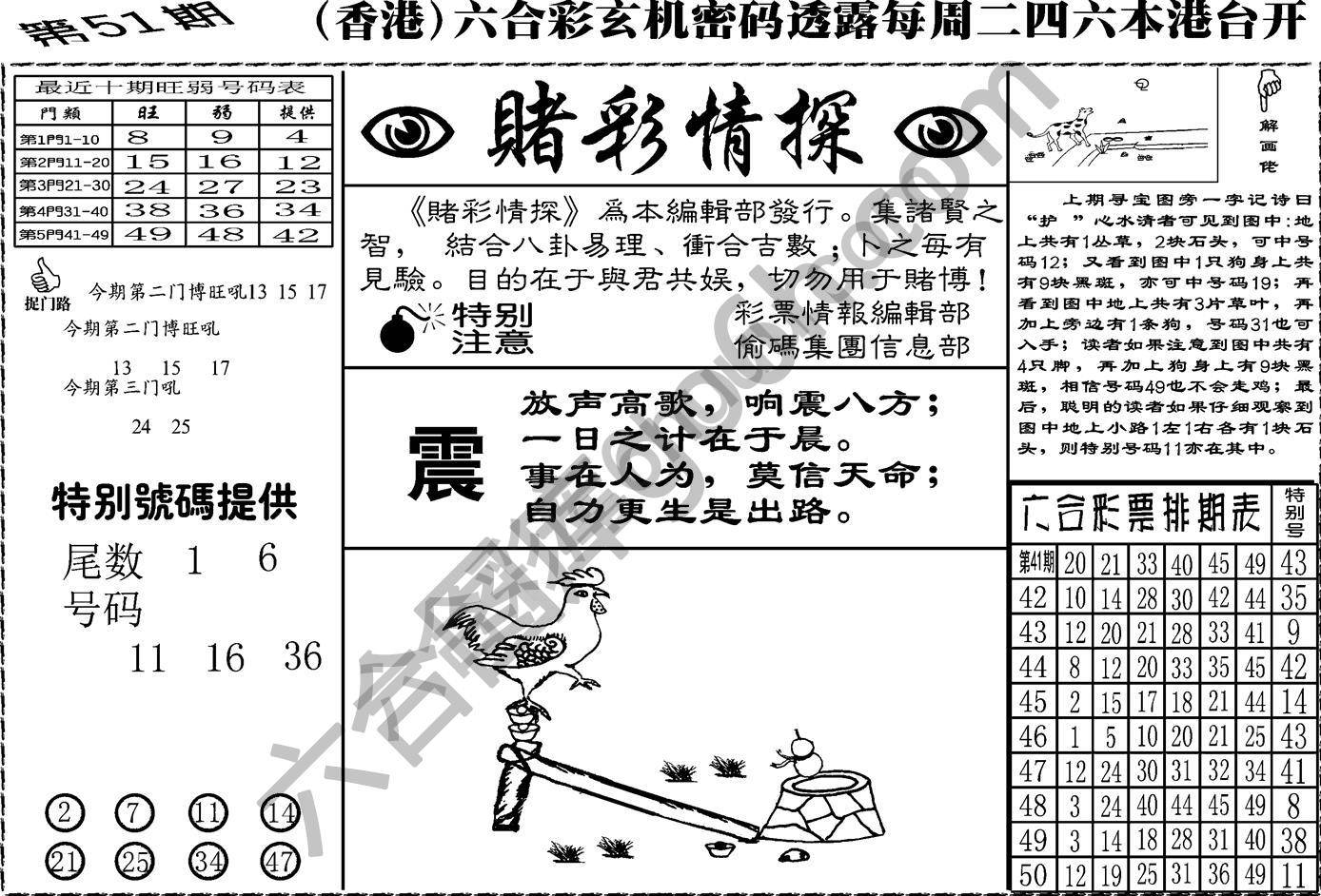 赌彩情探