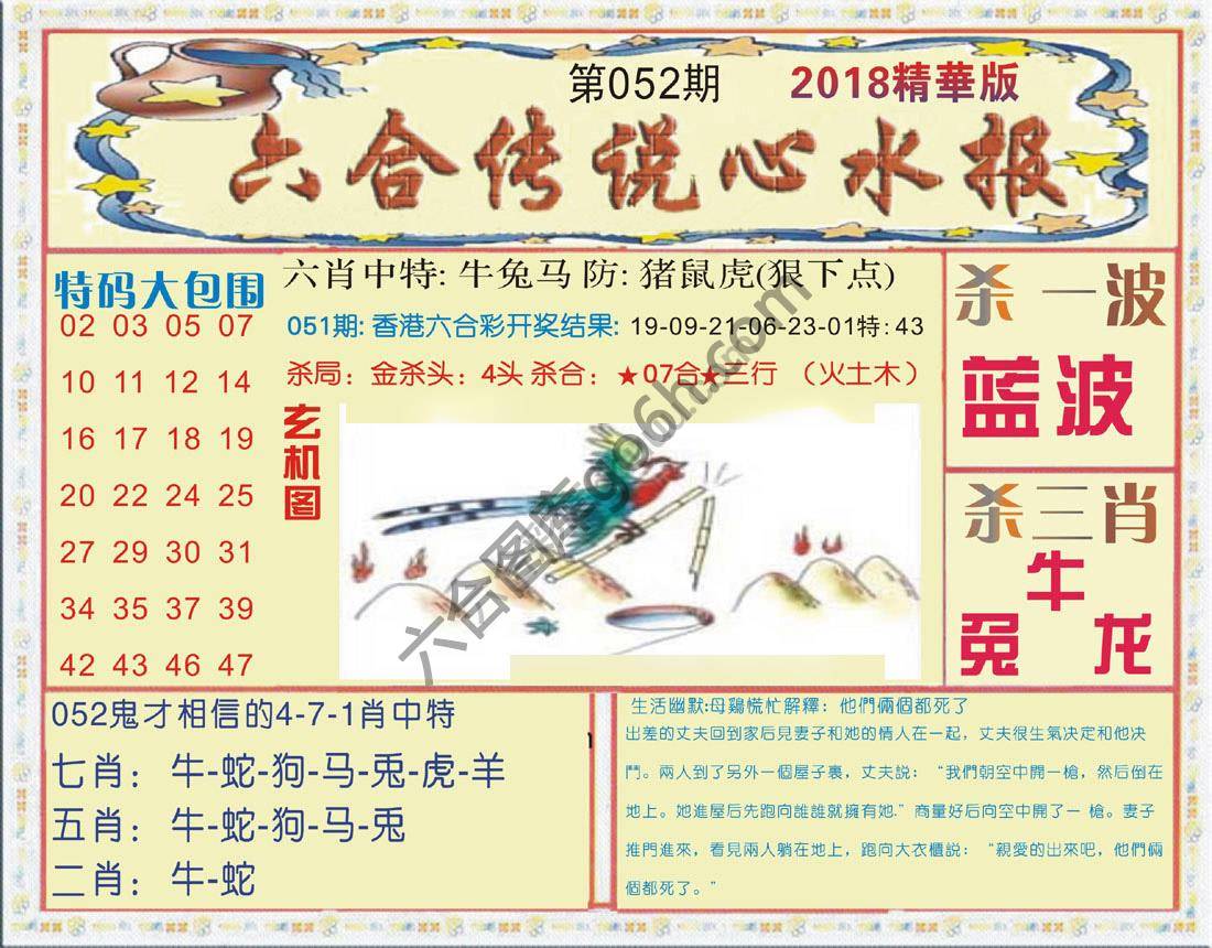 六合传说心水报