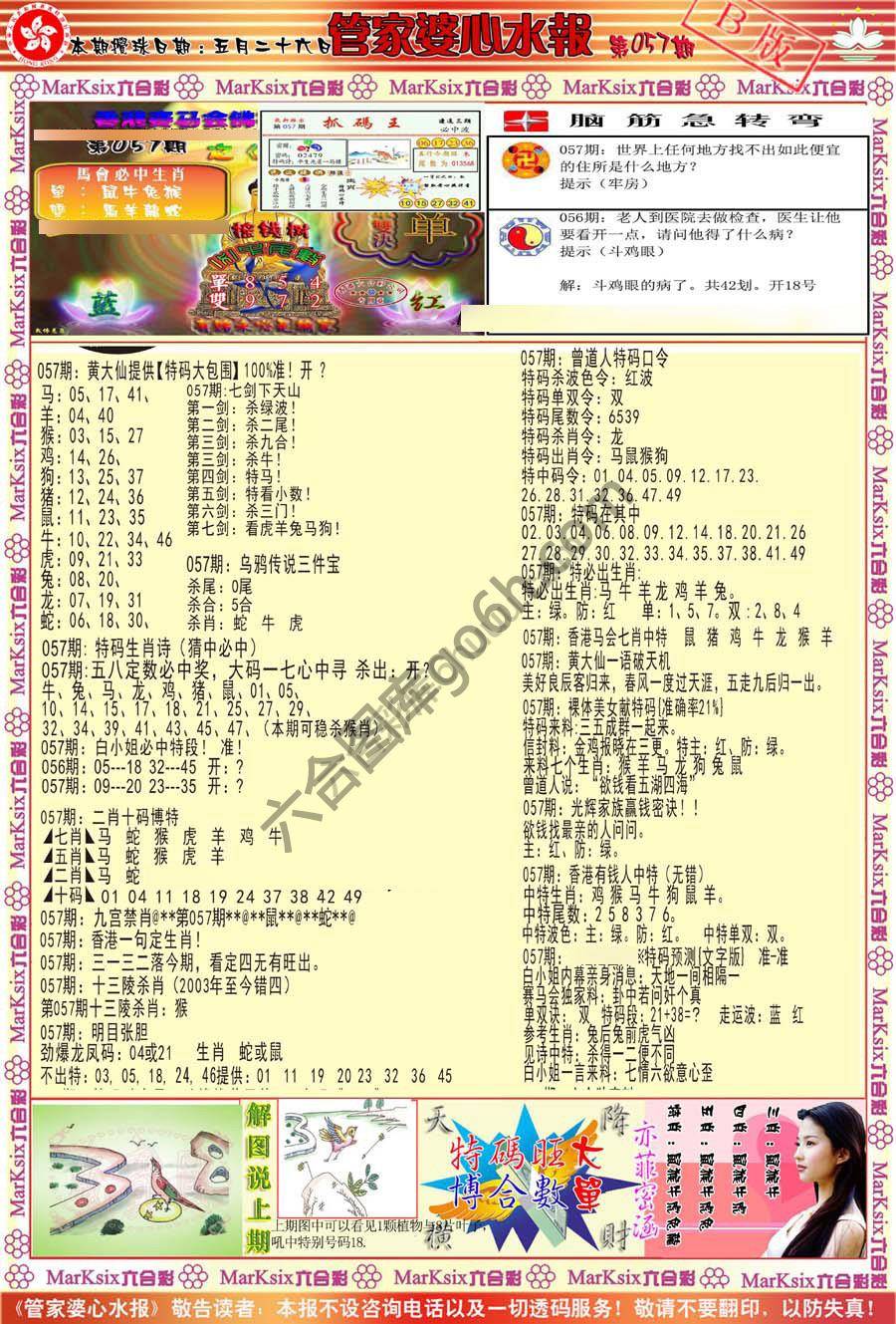 管家婆心水报