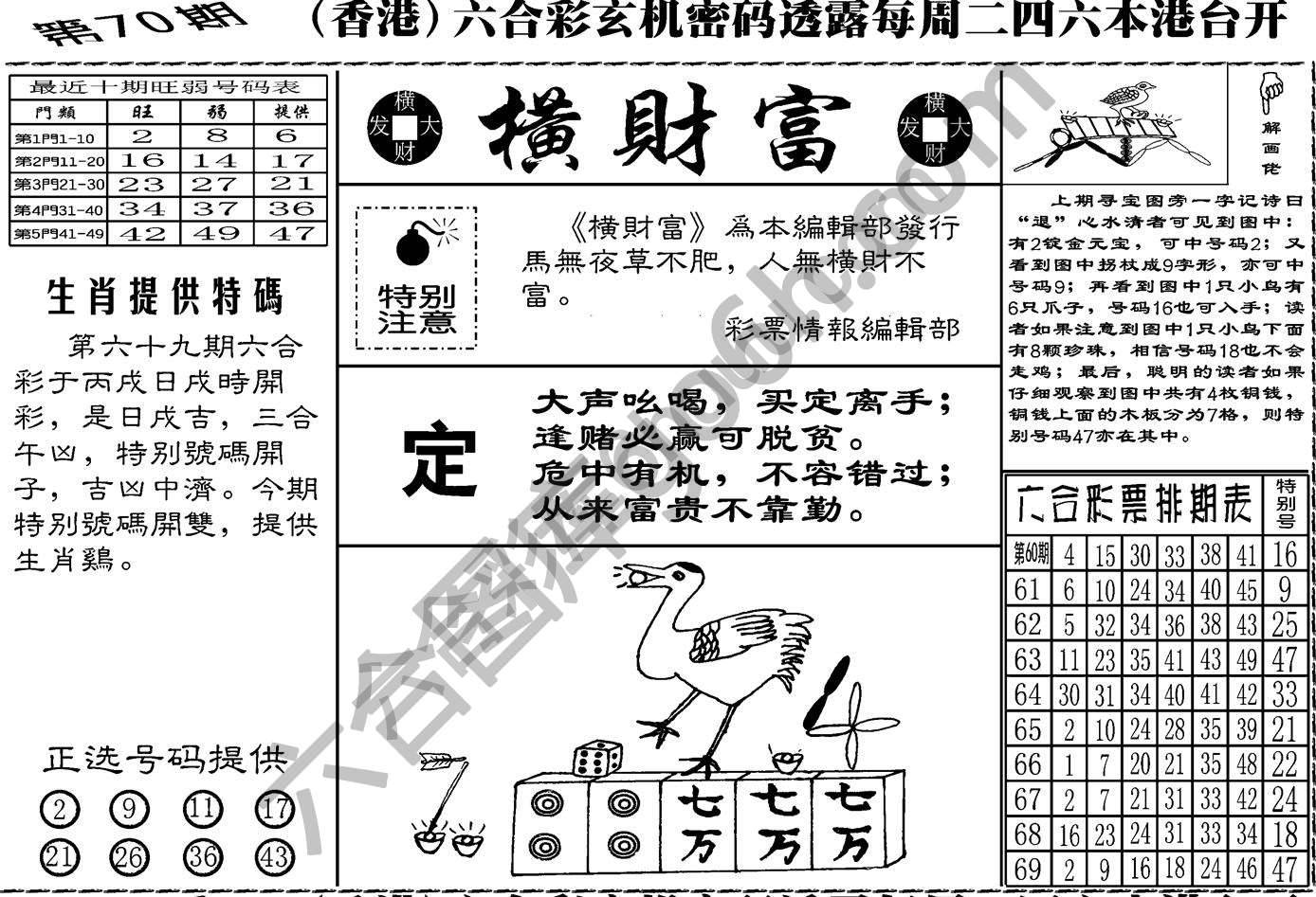 横财富