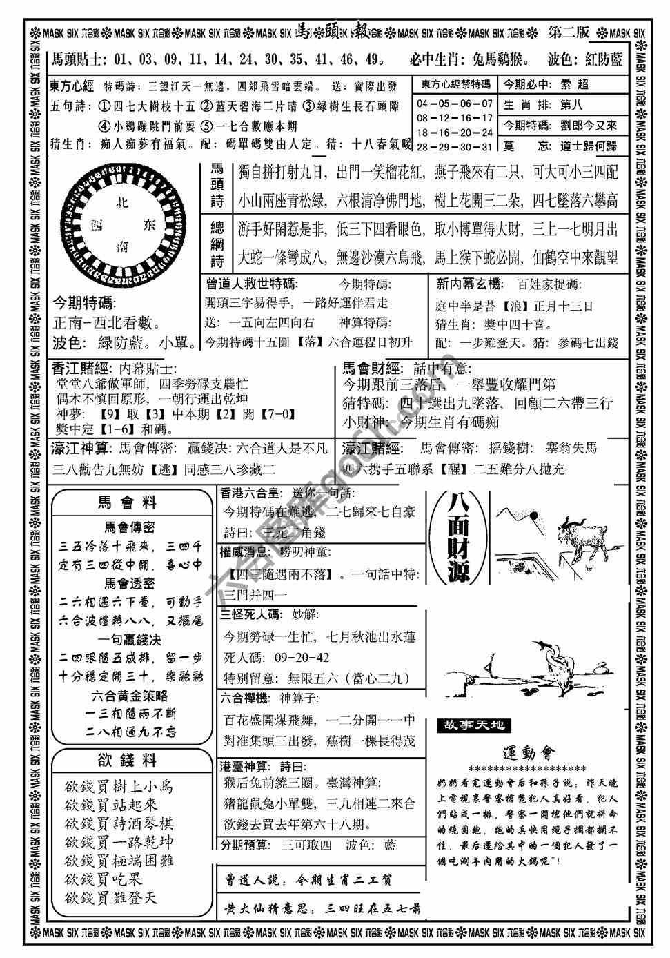 马头报