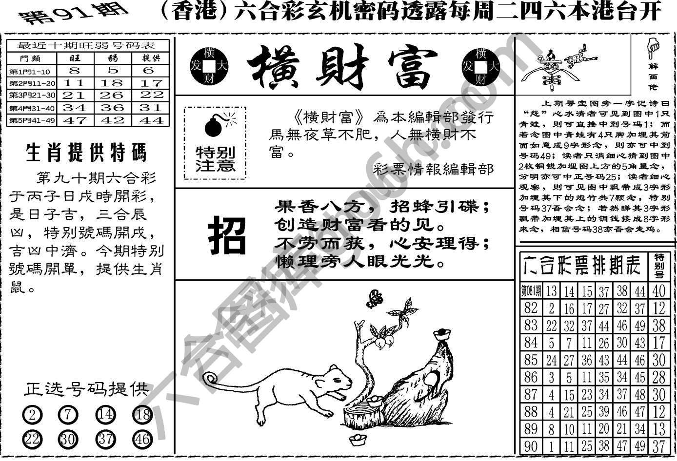 横财富