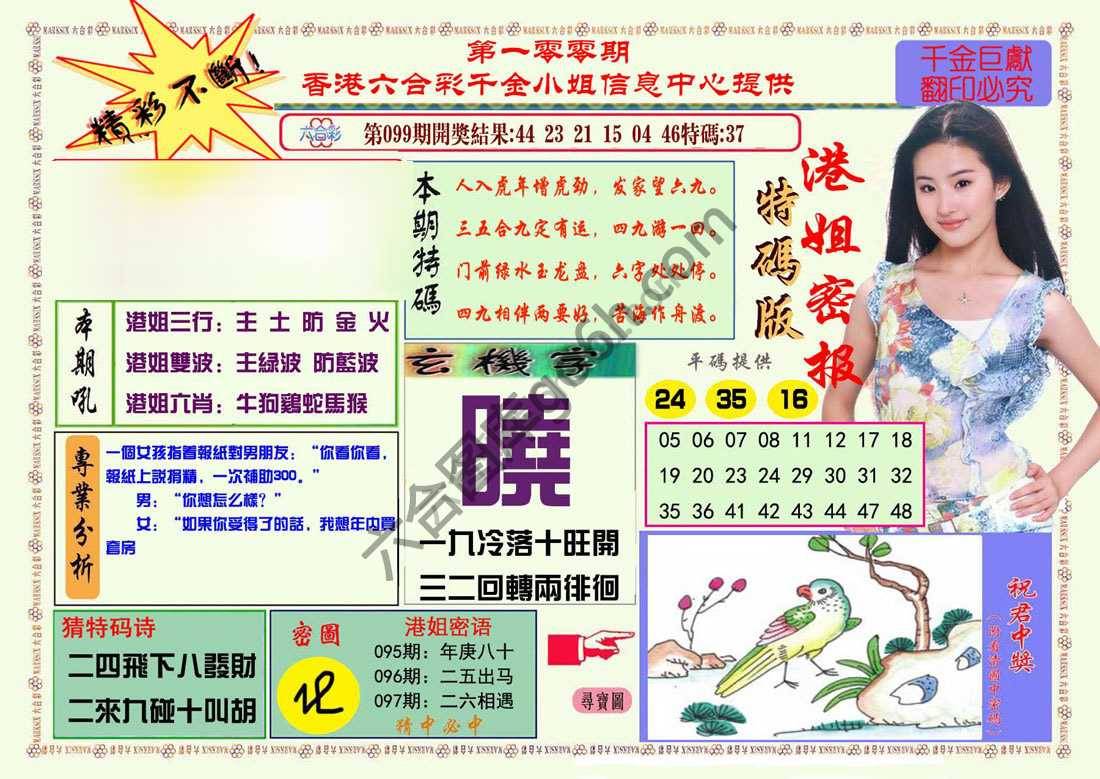 港姐密报