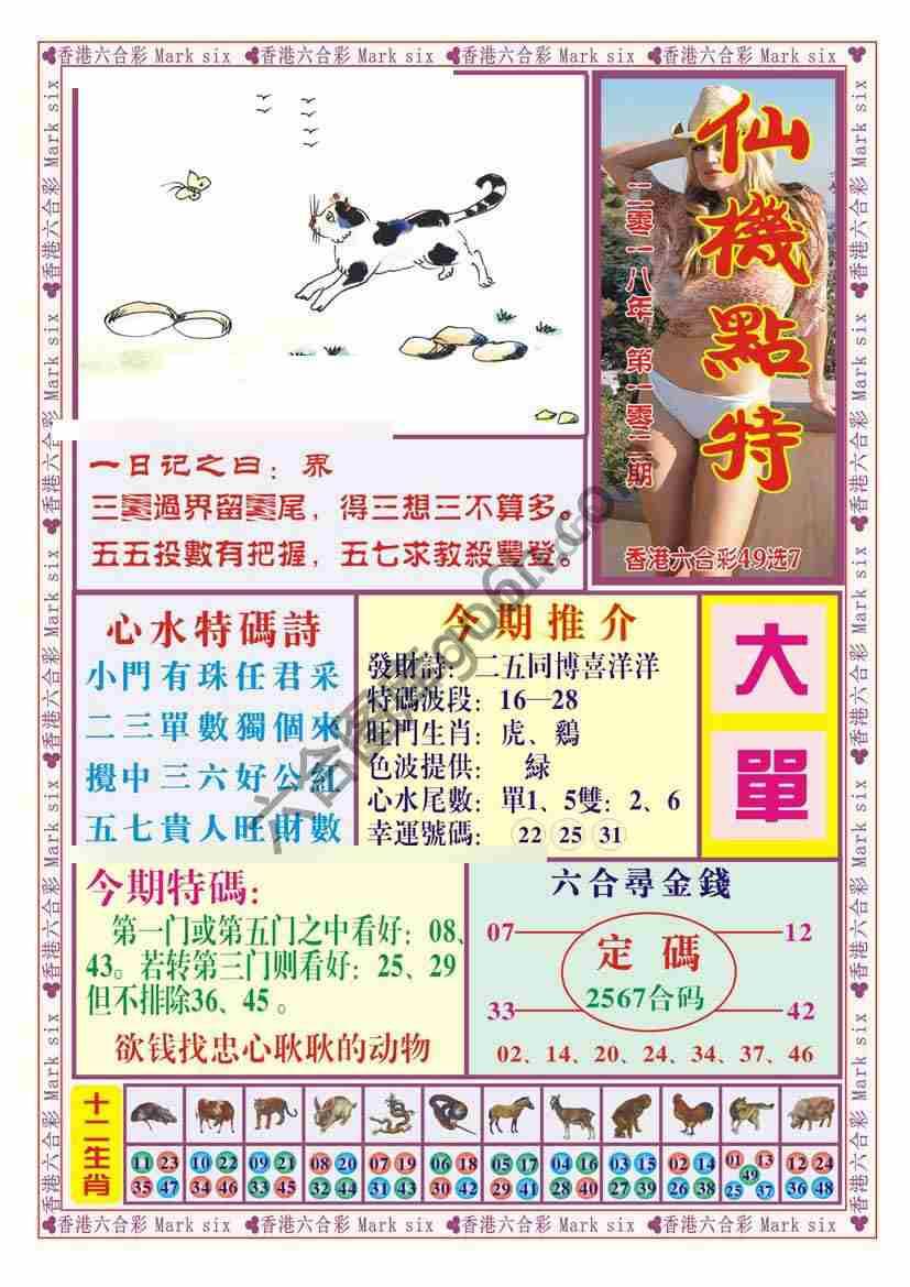 仙机点特