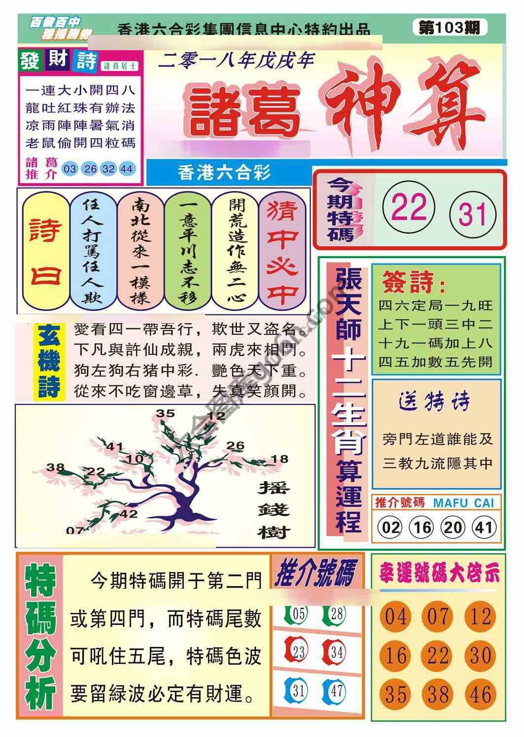 诸葛神算