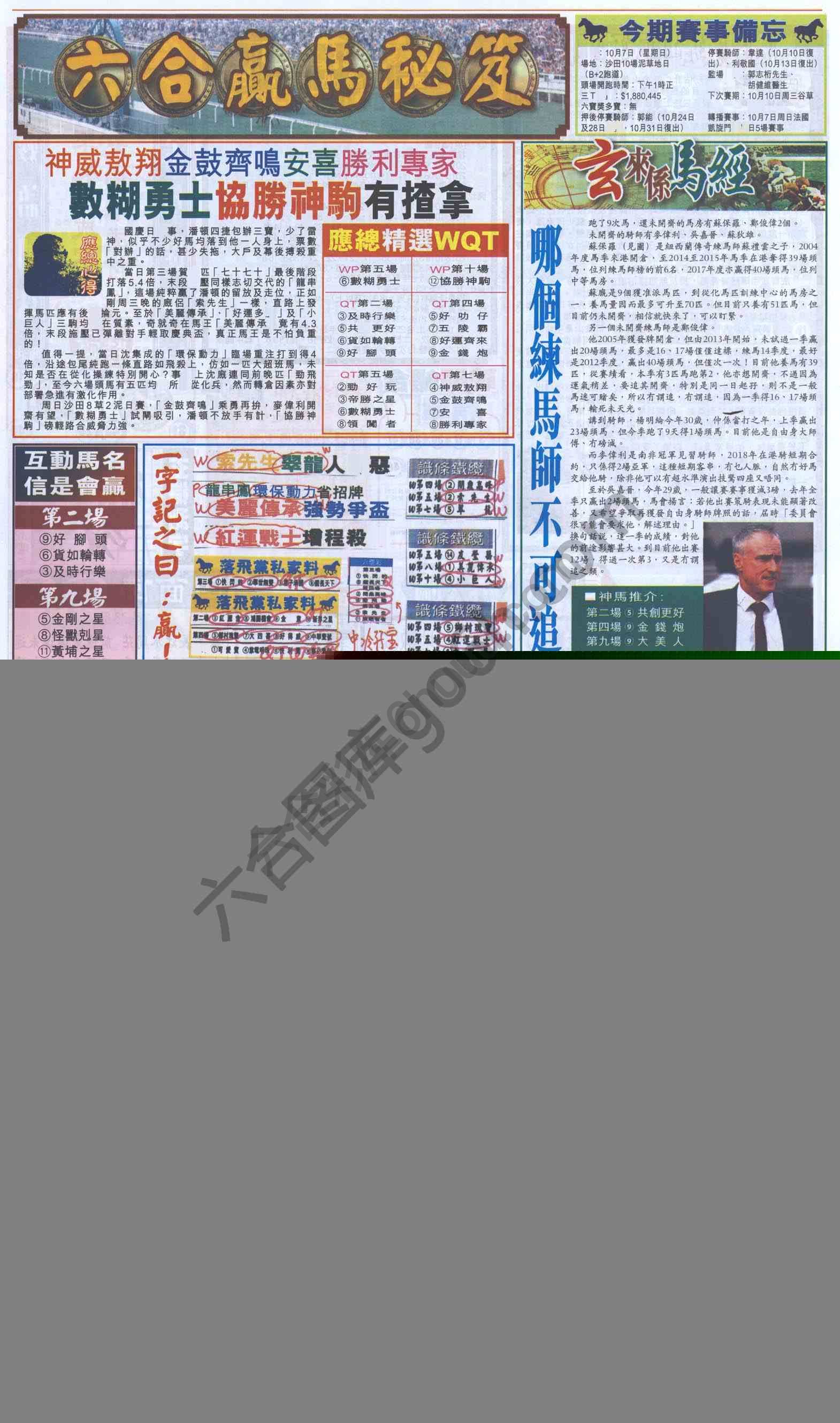 跑狗图