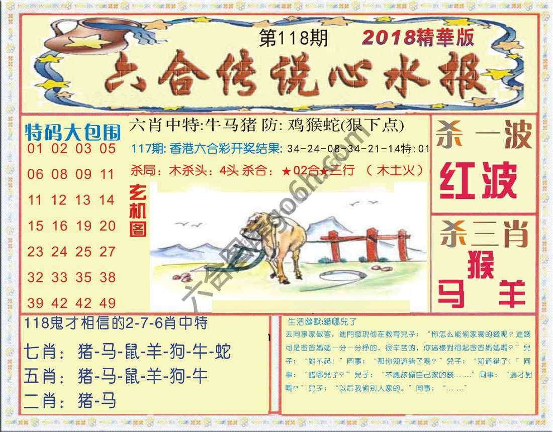 六合传说心水报